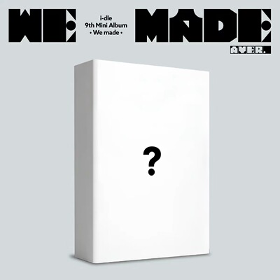 现货正版 idle女娃新专辑 gidle 迷你9辑 We made 小卡周边香水版