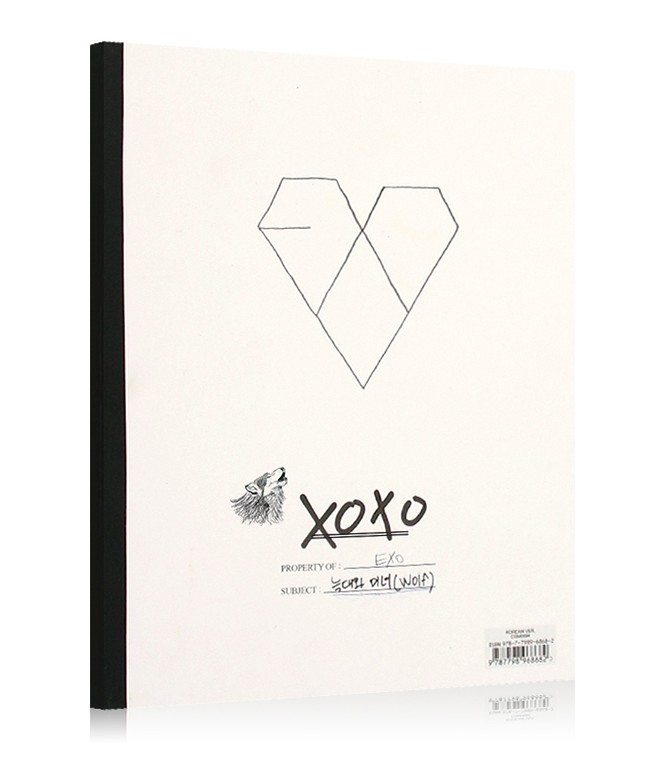 EXO-K 1st Album XOXO（Kiss Ver.）亲亲抱抱（CD）韩文版