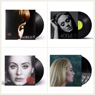 正版 阿黛尔专辑ADELE 19/21/25/30 留声机黑胶唱片12寸碟片流行