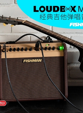 fishman渔夫Loudbox mini迷你民谣古典木吉他弹唱音箱便携蓝牙