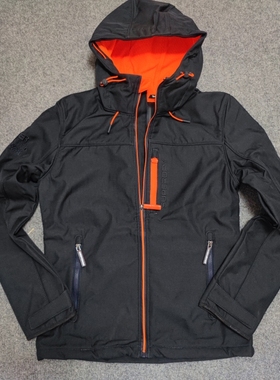 极度干燥潮品superdry男冲锋衣户外外套夹克防风开衫卫衣