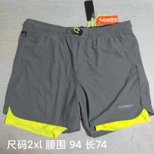 极度干燥superdry速干短裤男2026夏新款户外运动跑步健身速干透气