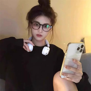 奥莱清仓秋冬宽松男女打底衫棉布果蔬收纳袋男女情侣连帽棉卫衣