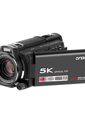 欧达XV80新直播摄像机5K摄录超清直播家用12倍光学变焦遥控夜摄