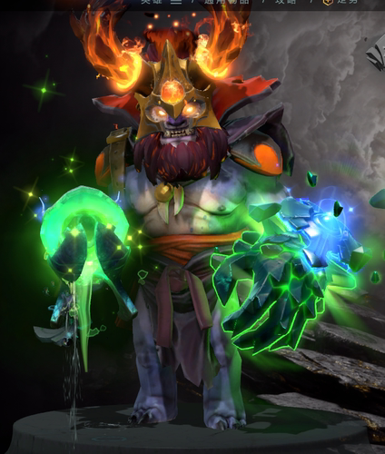DOTA2账号卓越之兴五绿蓝猫绿帽子莱恩绿手冥晶之厄Ti8绝版饰品