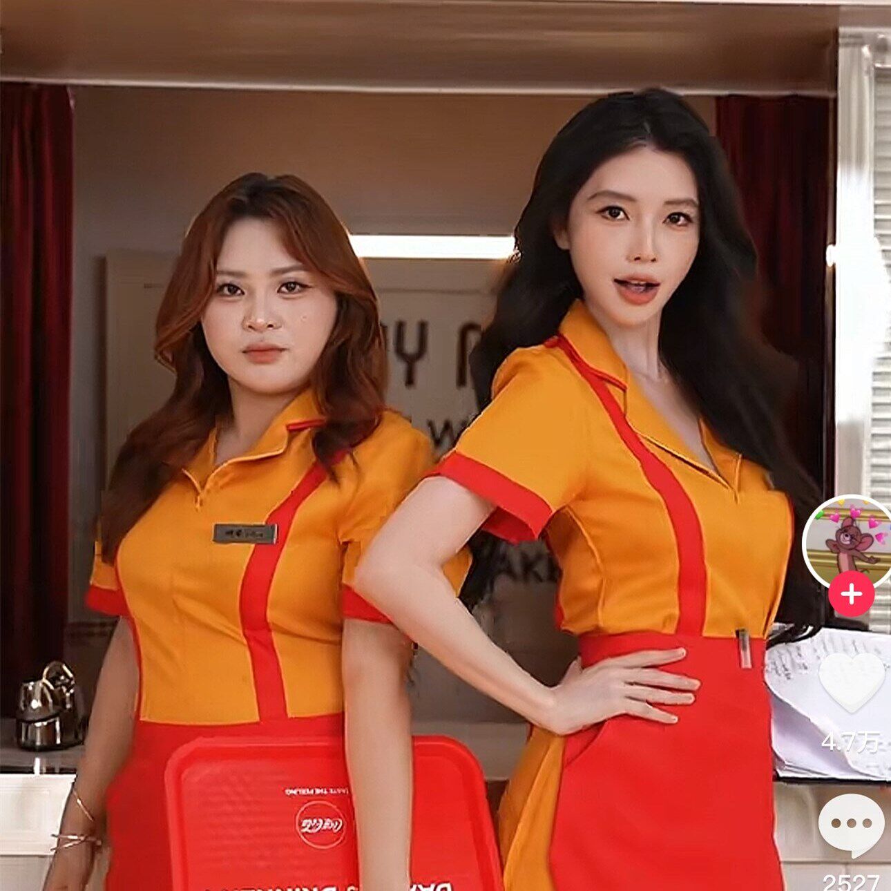 阿爆同款迅猛龙姐妹王妈短剧服