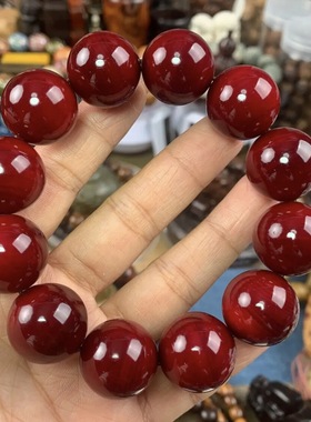 手串血龙木沉香松明子琥珀女