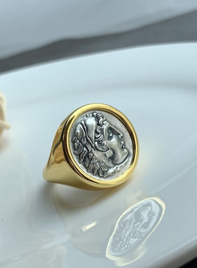 大力神古币全视之眼情侣对戒