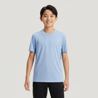 阿迪达斯男大童短袖T恤JK PE SS TEE KG5983|KG5984