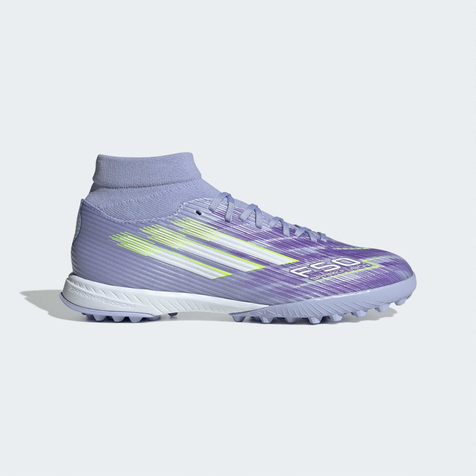 阿迪达斯F50SPARKFUSIONLEAGUETF足球鞋碎钉室外硬地女鞋JI0014