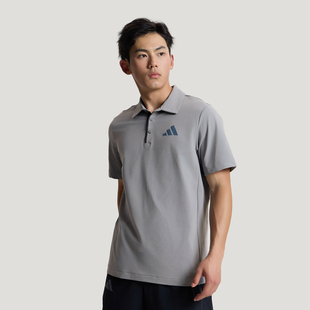 阿迪达斯户外男子户外运动短袖POLO衫KC7018|KD4297