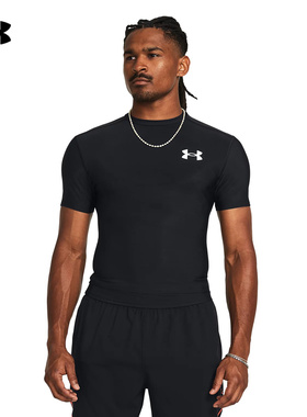 UNDERARMOUR安德玛运动2025S/S男短袖T恤 1387560-001