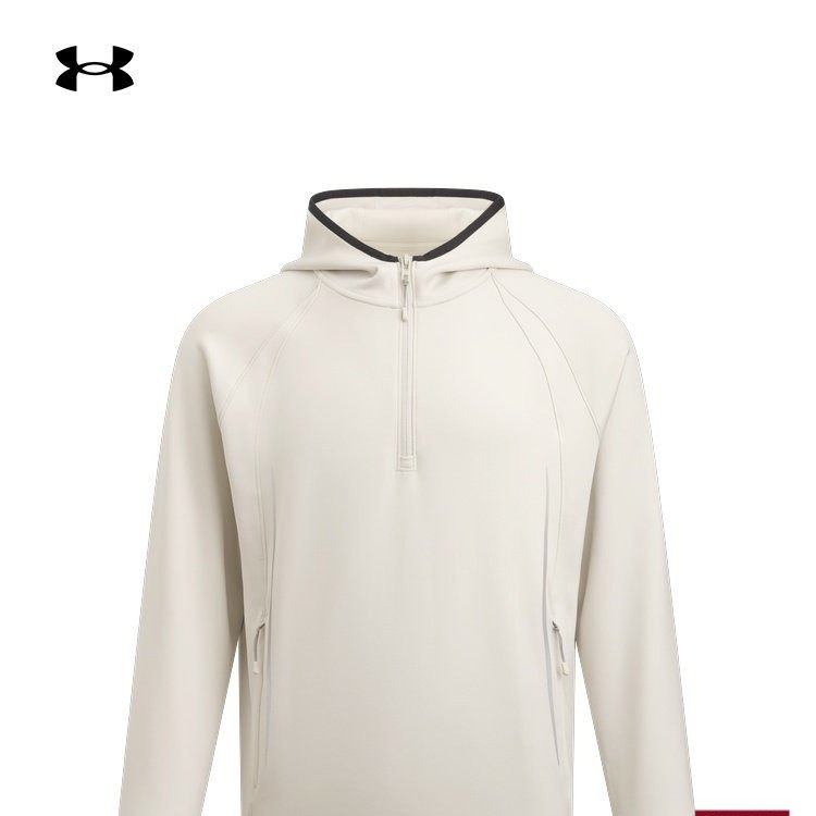 安德玛UA秋冬Halo男子针织训练运动半拉链连帽卫衣6007755,运动服/休闲服装,运动卫衣/套头衫,淘宝优惠券,粉丝福利购,淘宝优惠卷