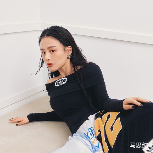阿迪达斯三叶草女子马思纯同款运动长袖T恤KA2690