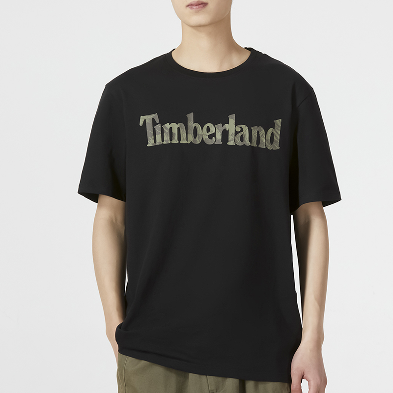 Timberland添柏岚男装春夏户外圆领印花休闲短袖T恤A2593 A2Q72
