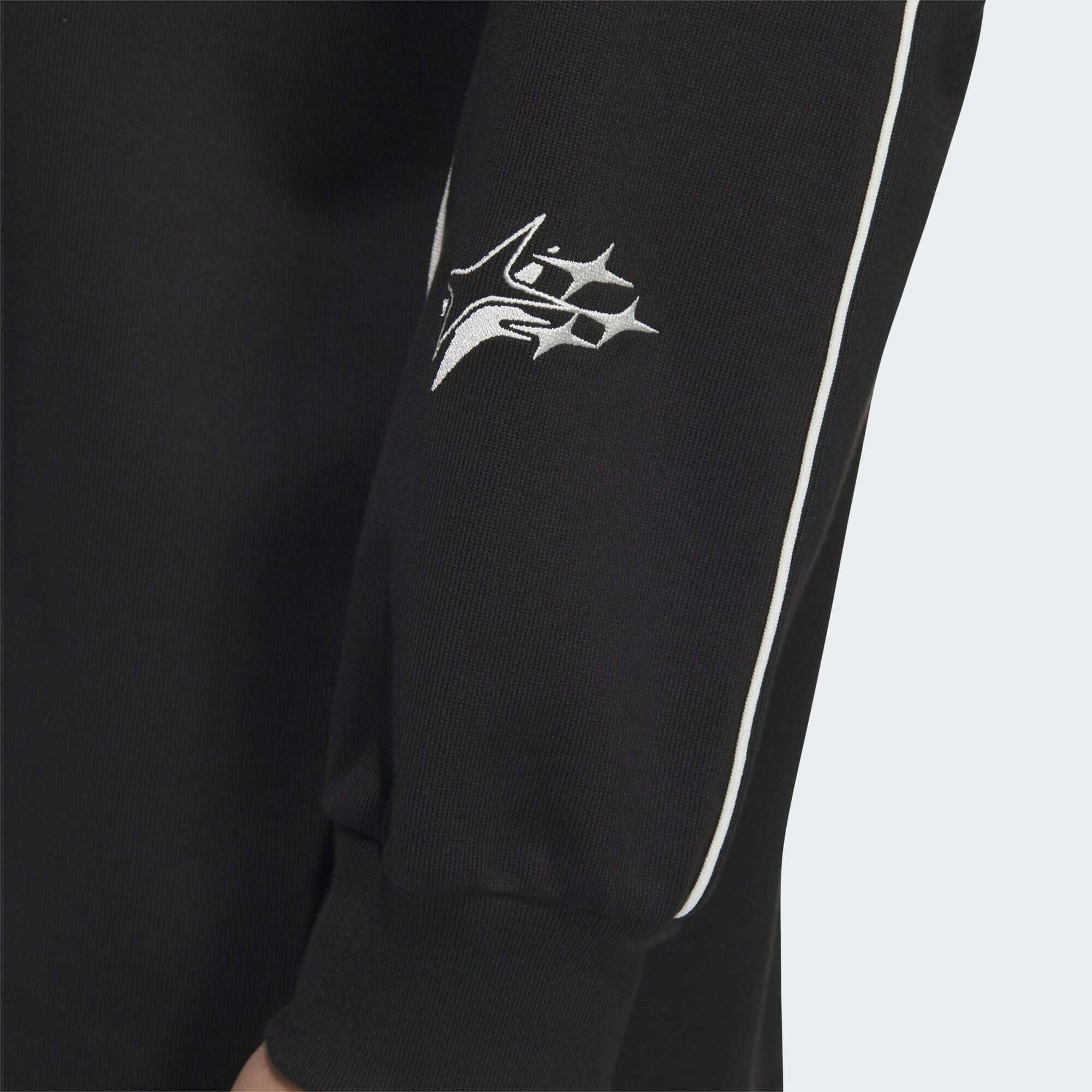 阿迪达斯三叶草男女GALI同款纯棉运动宽松长袖圆领套头衫机车服