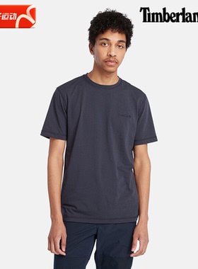 Timberland添柏岚圆领短袖男户外运动服宽松半袖T恤A2NYH A2QB7