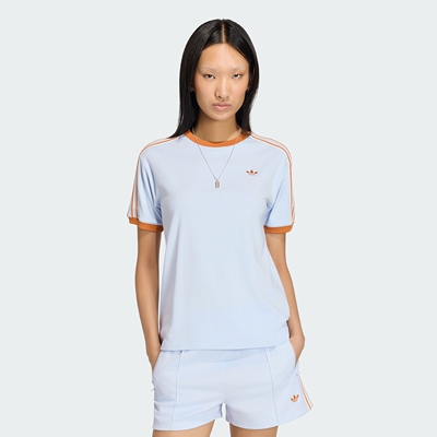 阿迪达斯3S TEE 复古三条纹休闲运动短袖T恤KY8125|KY8126|KY8127