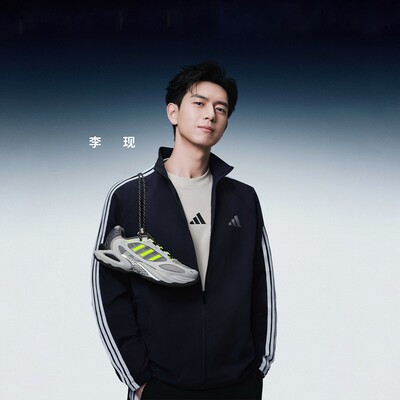 阿迪达斯男子李现同款插肩袖宽松夹克外套KC3892|KC3893|KC3894
