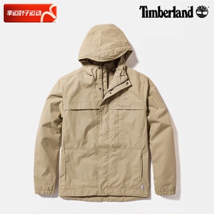 添柏岚连帽防风梭织夹克男户外宽松运动服外套A695WDH4 A68XF