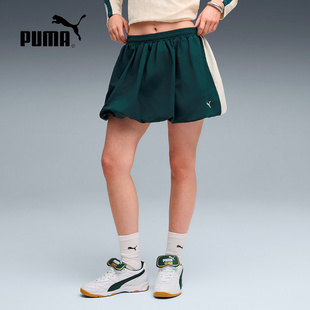PUMA彪马气球裙蓬蓬裙2025秋女T7拼色俏皮活力半身短裙 634538