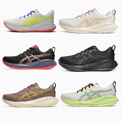 ASICS亚瑟士男子GEL-CUMULUS 27轻盈缓震跑鞋c27专业马拉松运动鞋