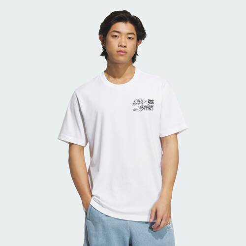 阿迪达斯三叶草男子运动短袖圆领T恤KD1855|KD1856