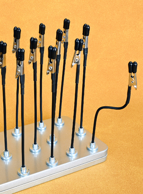 磁吸上色夹丨金属丨可弯曲丨高达军事模型手办制作工具丨懒懒同学