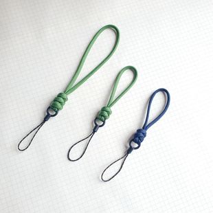 手工编织绳拉链包包圈卡证件防丢扣手机链包包挂件苹果耳机盒挂绳