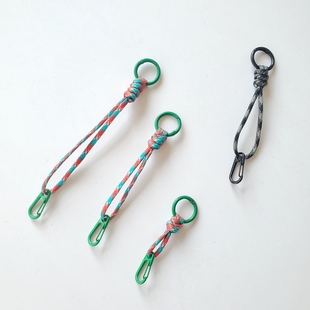 纯手工编织绳汽车钥匙圈卡防丢挂绳扣手机链包包相机挂件耳机手腕