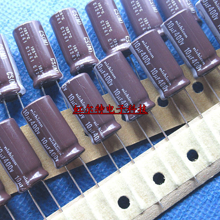 日本尼吉康电解电容 400V10UF 10UF400V 10x20 CS高频长寿命105度