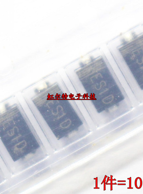 贴片二极管ES1D ES1G ES1J SF14 RS1M US1M US1J US1D SMA 快恢复