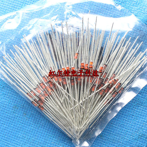 1W稳压二极管 1N4728A IN4729A 4730A/4731A 3.3V 3.6V 3.9V 4.3V