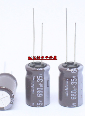 进口电解电容 35V680UF 13*20 680UF 35V 尼吉康PW高频低阻105度