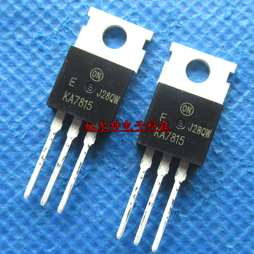 三端稳压器 KA7815 7815 15V KA7815ETU TO-220 进口原装