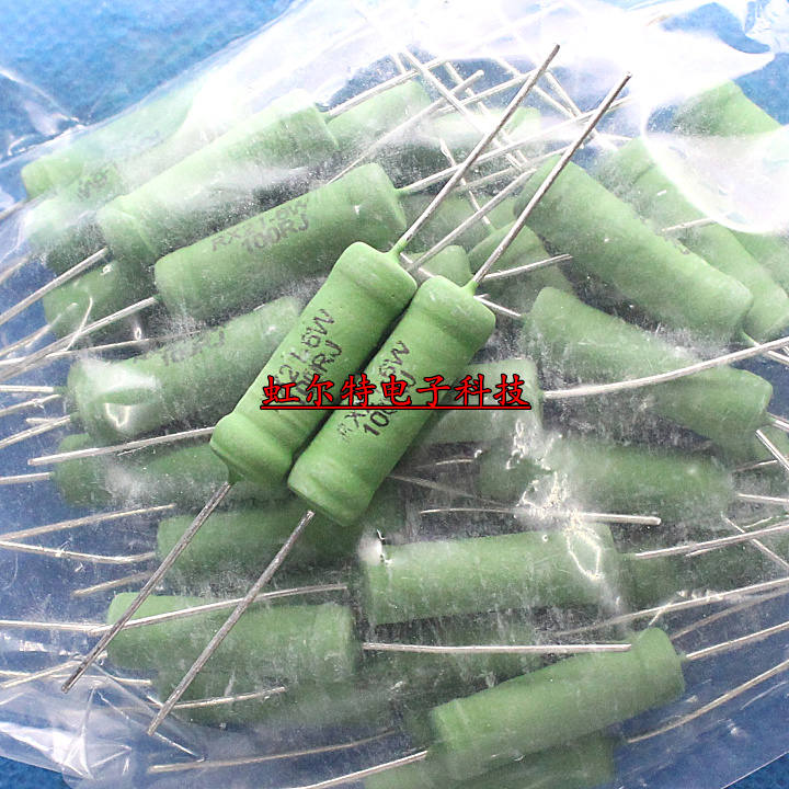 RX21-6W线绕电阻6W 1KJ 10KJ 1000欧 1K 10K 10千欧 5% 原装20只
