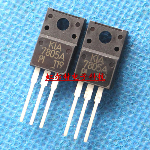 直插 三端稳压器 KIA7805A 7805A KIA7805PI 5V TO-220F塑封 原装