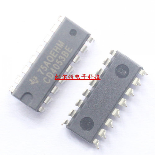 集成芯片IC CD4053BE CD4053 4053 DIP16直插 译码器/驱动器 进口