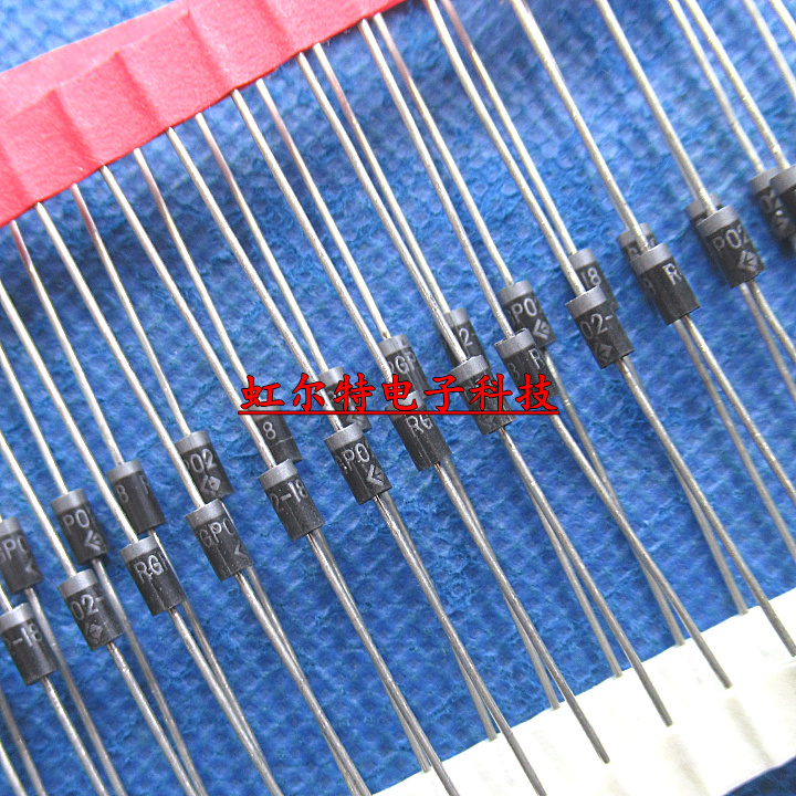 快速整流二极管 RGP02-16E RGP02-16 0.5A/1600V DO-41 原装