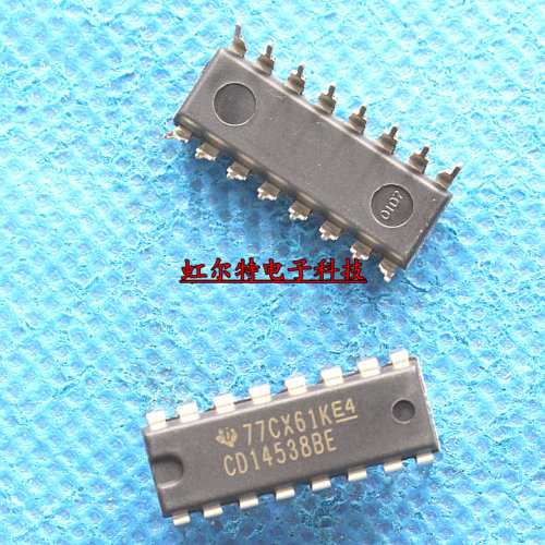 集成电路IC CD14538BE CD14538 DIP16 直插 多谐振荡器 全新原装