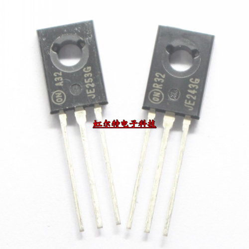 音频三极管 JE243G JE243 MJE243G TO-126 NPN 进口原装