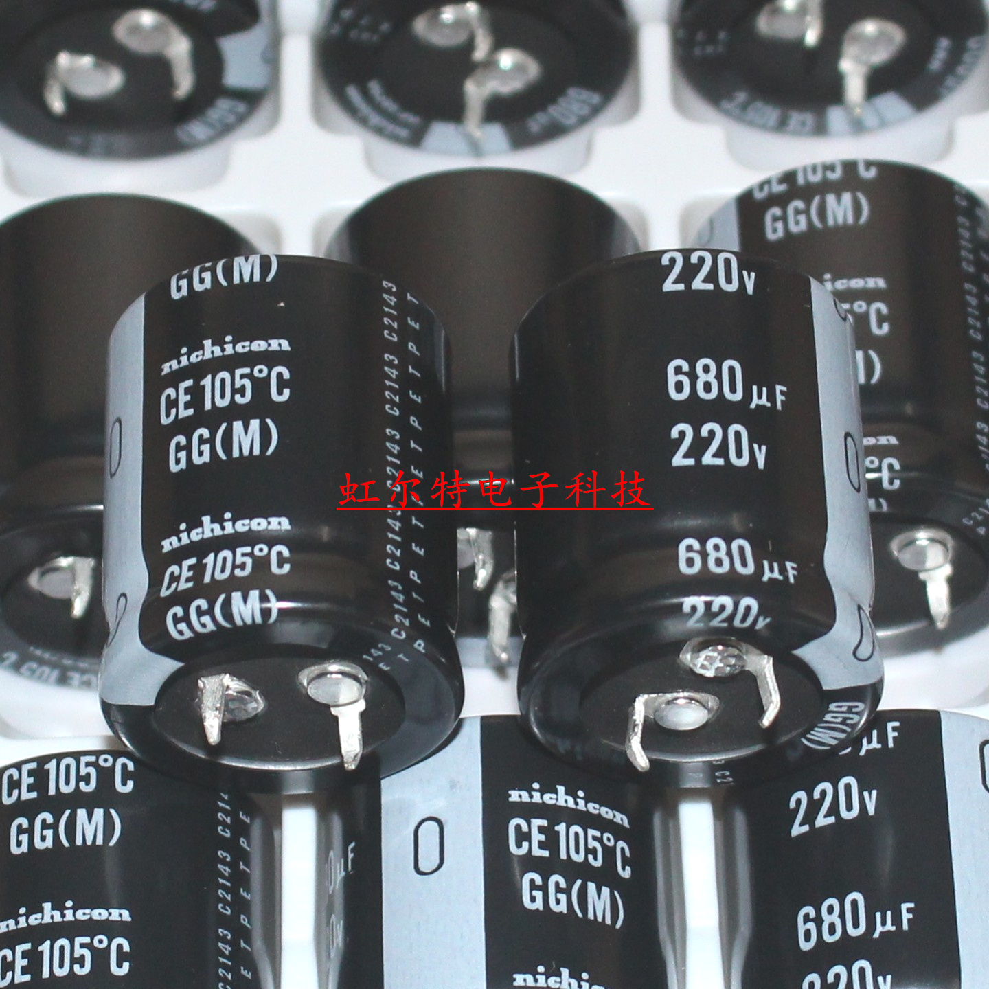 进口电解电容 220V680UF 25x30 代 250V680UF 200V 尼吉康 105度