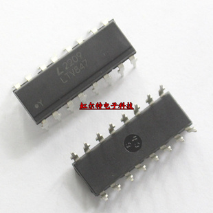 直插 光耦 LTV847 LTV-847 PC847 EL847 817-4 DIP16 光电耦合器