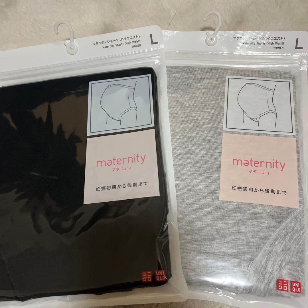 日本代购优衣库女孕妇短裤内裤高腰 464370 479206 473952 469694 - 实物图