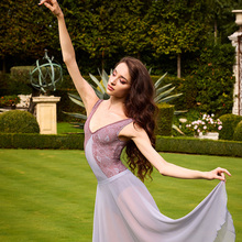 正品DM有报关单 意大利Dellalo Milano芭蕾舞蹈瑜伽体服经典25101