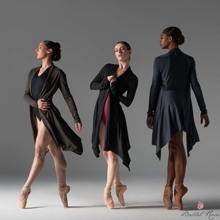 葡萄牙进口Ballet Rosa芭蕾舞蹈专用练功服热身长袖开衫外套Etsu