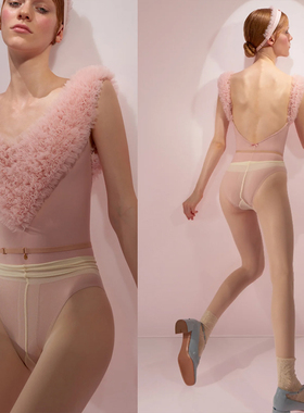 领秀现货 糕点系列JustACorpse进口芭蕾舞蹈连体服JAC瑜伽练功服