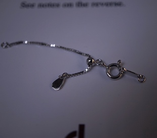 简系列 精工版 珍珠延长扣s925纯银5cm