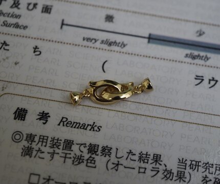 进口工艺珍珠项链扣S925银扣饰品diy