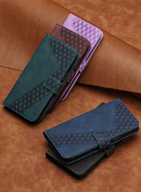 适用于Nothing Phone 3A Pro手机套翻盖式保护套防摔电话皮套软硅胶外壳全包边插卡支架磨砂PU纹复古商务个性